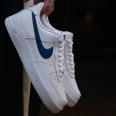【現貨】NIKE AIR FORCE 1 午夜藍 白藍 男款 ｜FJ4146-1234