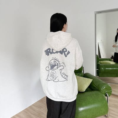 【現貨】ROAR！恐龍塗鴉印花帽T13