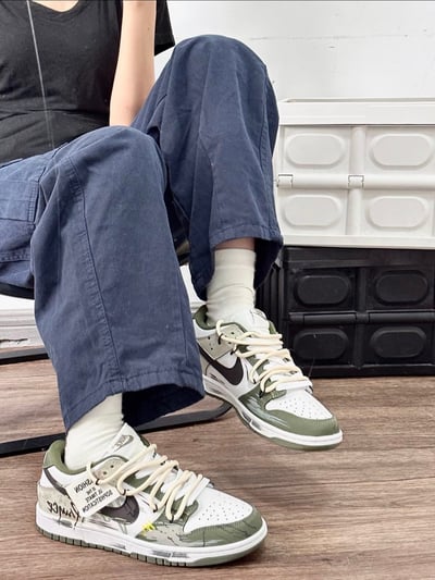 【訂製款】Nike Dunk Low 塗鴉無人區5