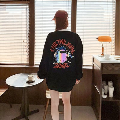 【現貨】墨鏡幽靈反光大學T6