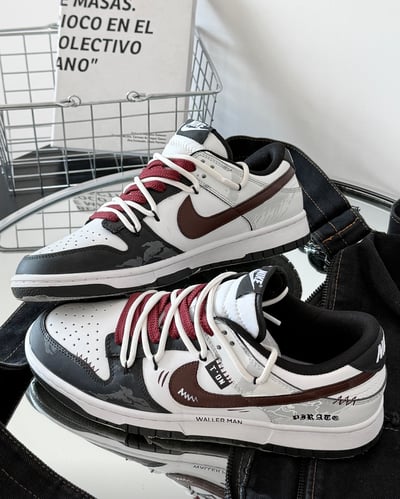 【訂製款】Nike Dunk Low 深紅暗碼7