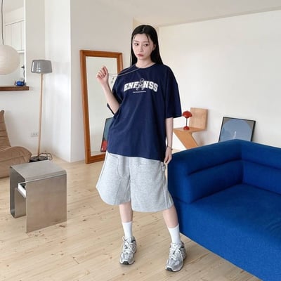 【現貨】ENENSS滑板小子印花短T5