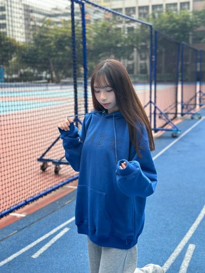 【現貨】重疊幻影MADE英文刷毛帽T3