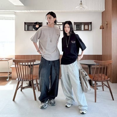 【現貨】HEART DREAMS三色愛心人印花短T3