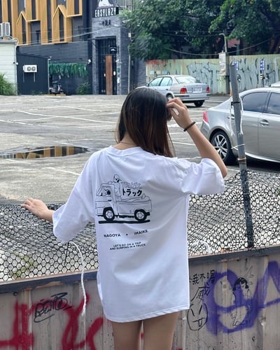 【SORONA® 涼感現貨】TRUCK日文皮卡印花短T5