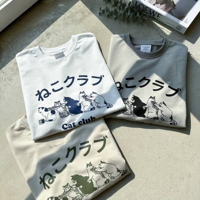【現貨】貓咪俱樂部短T6