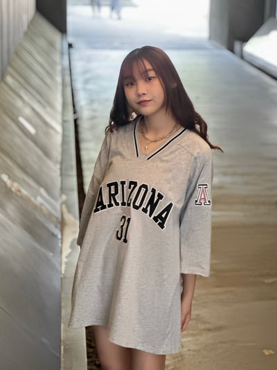 【限時爆款預購價】刺繡棒球運動寬鬆短T4