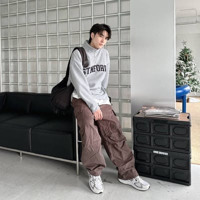 【現貨】STNFORD 毛巾繡小高領衛衣3