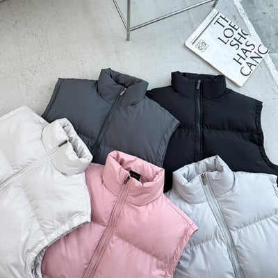 【僅此一批!優惠售完為止🔥】立領鋪棉麵包背心15