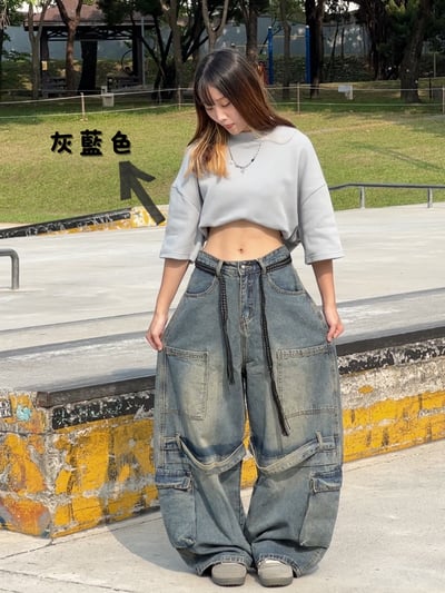 【質感現貨】重磅小高領短T4