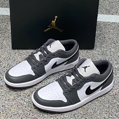 【現貨】Nike AJ1 Low 鐵灰｜553558-1521