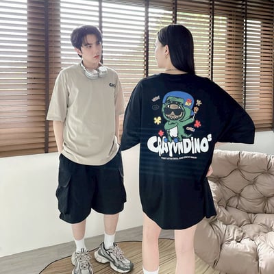 【現貨】CRAYONDiNOS 墨鏡恐龍短T6