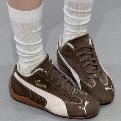 【國外折扣預訂!】PUMA SPEEDCAT WINE CLUB 摩卡奶棕 反車縫線 深咖啡｜402562-011
