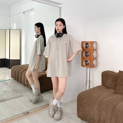 【四色同步隊服首選】手繪塗鴉印花短T11