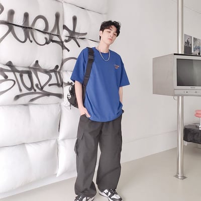 【現貨】CRAYON DINO微笑恐龍手繪感短T10