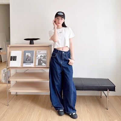 【現貨】CEPT刺繡環繞文字短版合身短T3