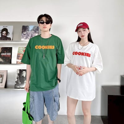 【現貨】COOKIES毛巾繡短T1