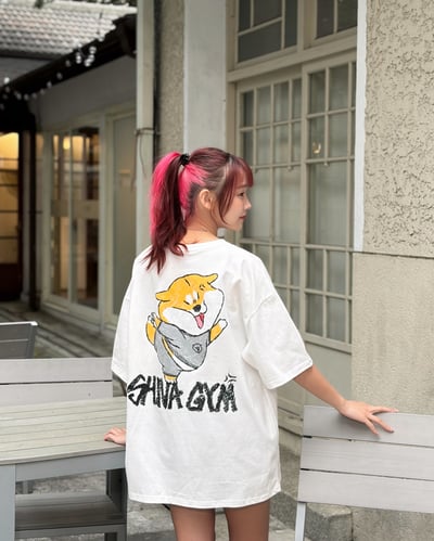 【現貨】SHIVA GYM柴犬插畫短T3