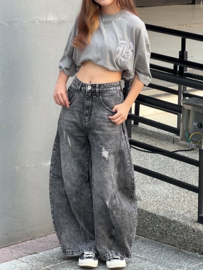 【誰都能駕馭!!!】破壞裂影彎刀褲1