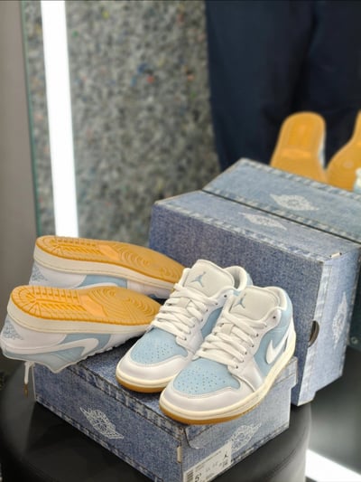 【限定款!現貨】AIR JORDAN 1 LOW W 丹寧牛仔 女款｜HQ2004-4005