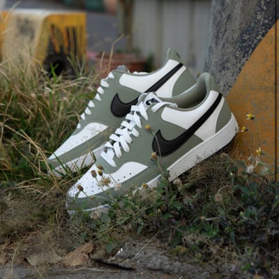 【新款!】NIKE COURT VISION LOW 小DUNK 橄欖綠 反轉橄欖綠  男鞋｜IM0459-1041
