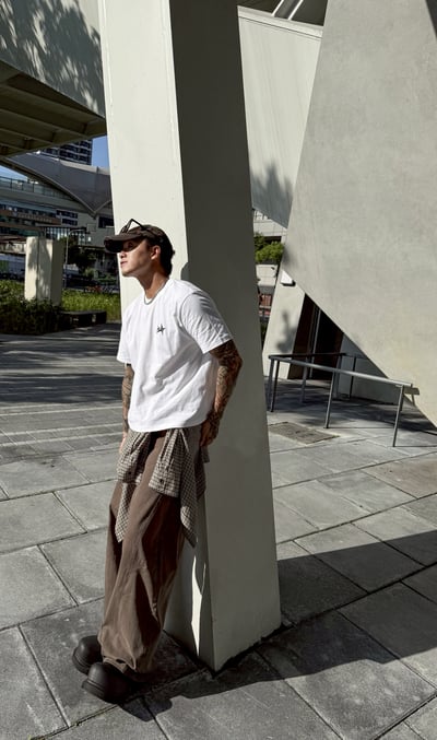 【現貨】百搭彎刀落地褲8