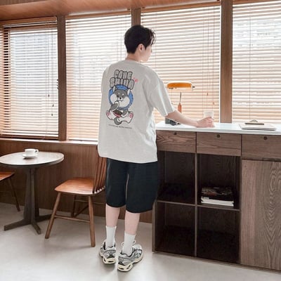 【現貨】CONE SHIVA零食柴犬插畫感印花短T6