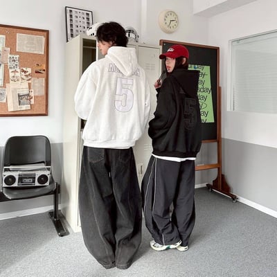 【爆款來襲!!!】AUROCEAN 5 領扣帽T8