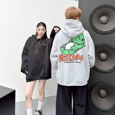 【現貨】RESTDING 恐龍塗鴉感帽T7