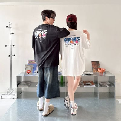 【現貨】Q萌三角錐印花短T4