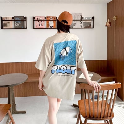 【SORONA® 涼感現貨】PLOAT熊貓潛水印花短T8