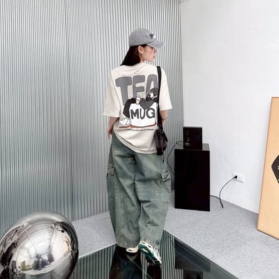 【現貨】TEA MUG咖啡大叔短T11