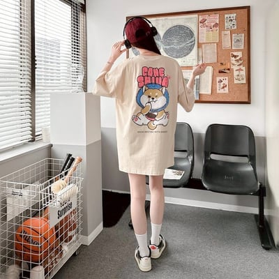 【現貨】CONE SHIVA零食柴犬插畫感印花短T4