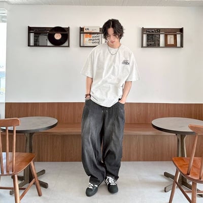 【現貨】CAT STRETCH貓咪伸展塗鴉感印花短T10