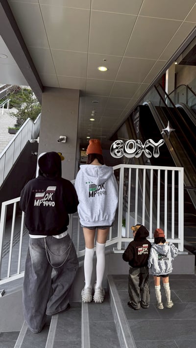 【現貨】街頭MPOK1990刷毛短寬連帽外套6