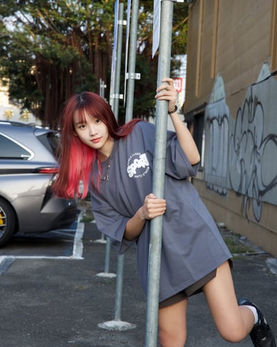 【現貨】SPORT泡泡字短T5