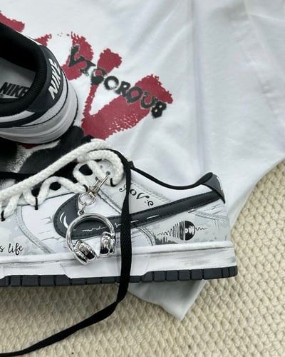 【訂製款】Nike Dunk Low 音樂唱片7