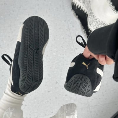 【限量折扣】PUMA SPEEDCAT OG 黑白 賽車鞋 復古 Rosé 朴彩英代言同款 男女鞋｜398846-01/調貨4