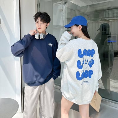 【現貨】卡通泡泡英字大學T1