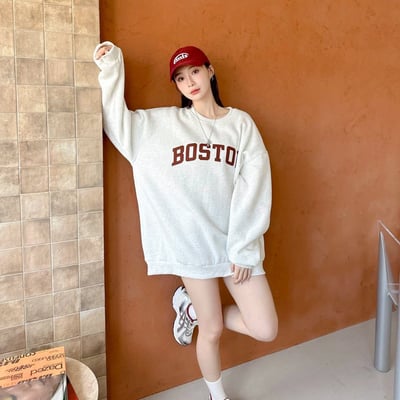 【現貨】BOSTON印花大學T2