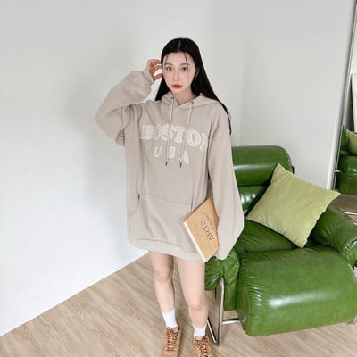 【現貨】BOSTON毛巾繡帽T2