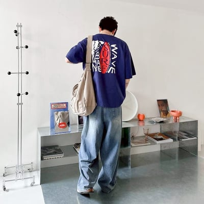 【現貨】SURF WAVE 浪板印花短T9