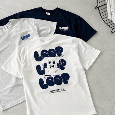 【萌度爆炸!!!現貨】卡通泡泡英文字短T8