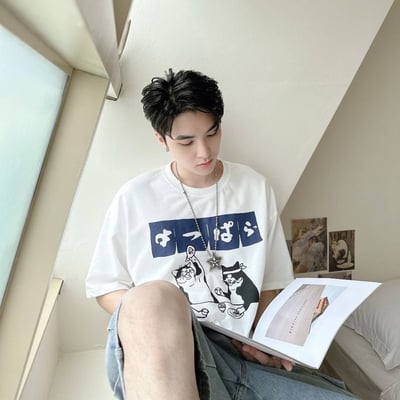 【現貨】貓咪居酒屋短T4