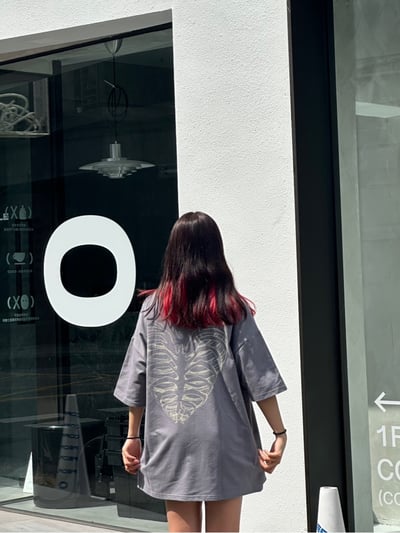 【熱銷第一名!!!小編已包色】肋骨之心短T5