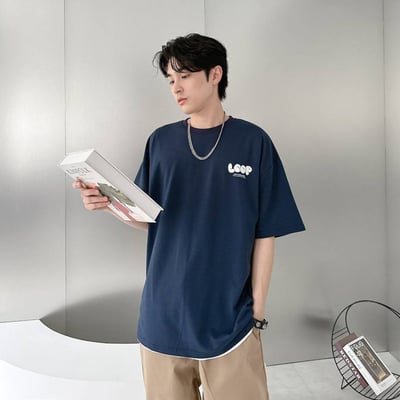 【萌度爆炸!!!現貨】卡通泡泡英文字短T7