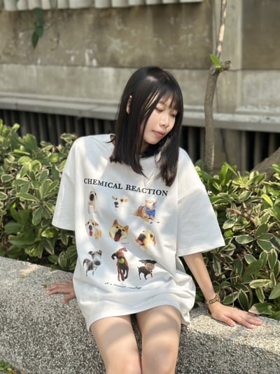 【超Q現貨】狗狗圖鑑印花短T3