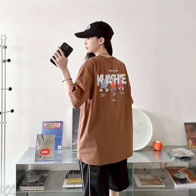 【現貨】Q萌三角錐印花短T2