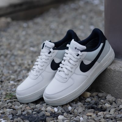 【升級防水版】Nike Air Force 1 Low GORE-TEX "Phantom" 白冰藍 復古休閒鞋 男款｜CK2630-0043