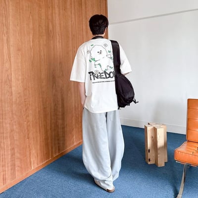 【現貨】FREEDOM小狗印花短T9